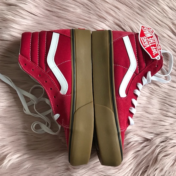 Vans old skool high platform size 7.5 - Picture 6 of 8